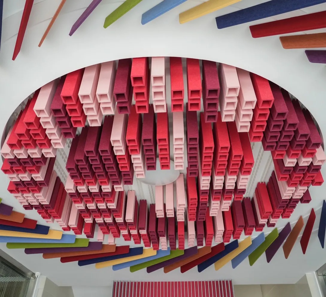 Tubular Ceiling Baffles