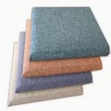 Wrapped Wall Panels with Fabric/Felt