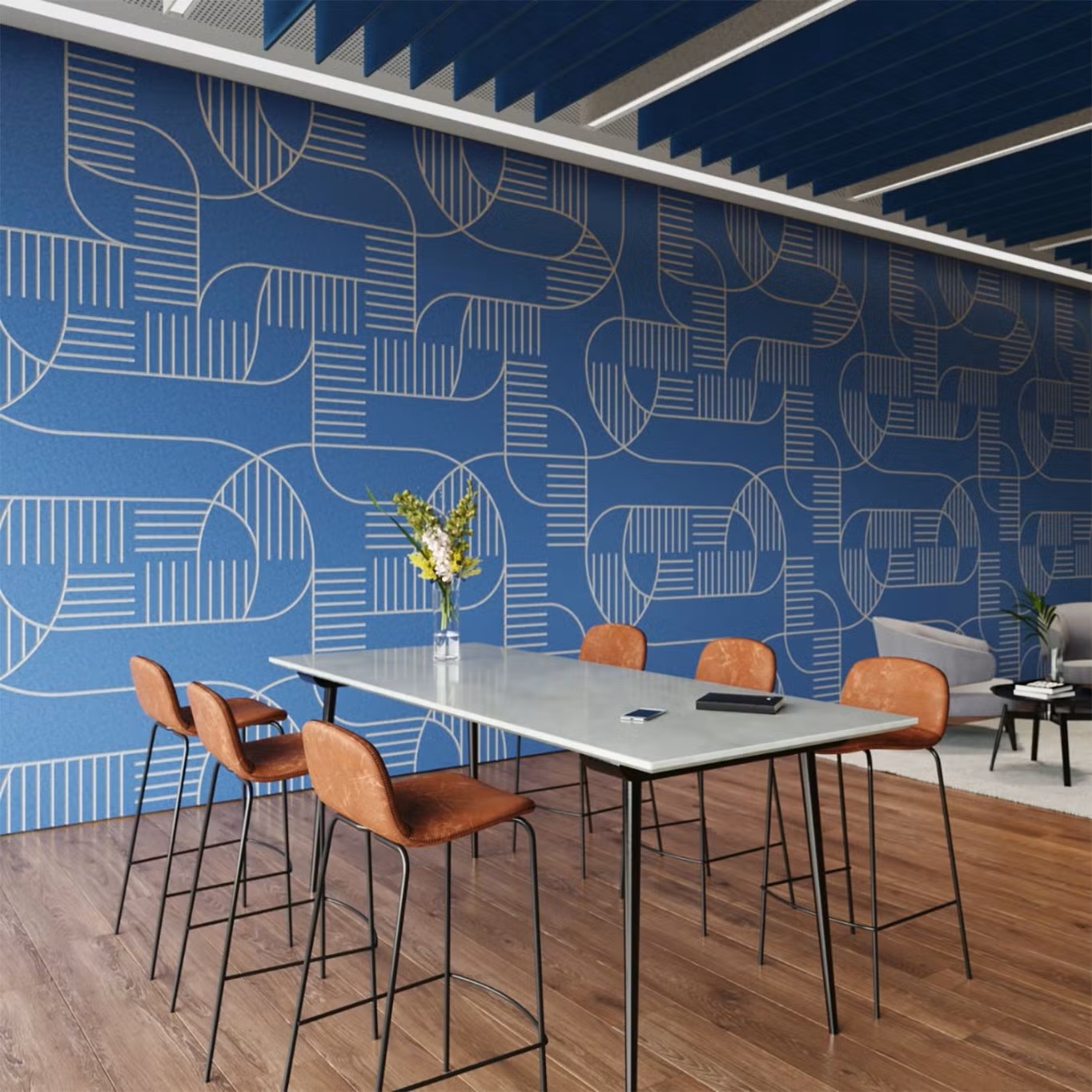 Wooden Grain Printed Design