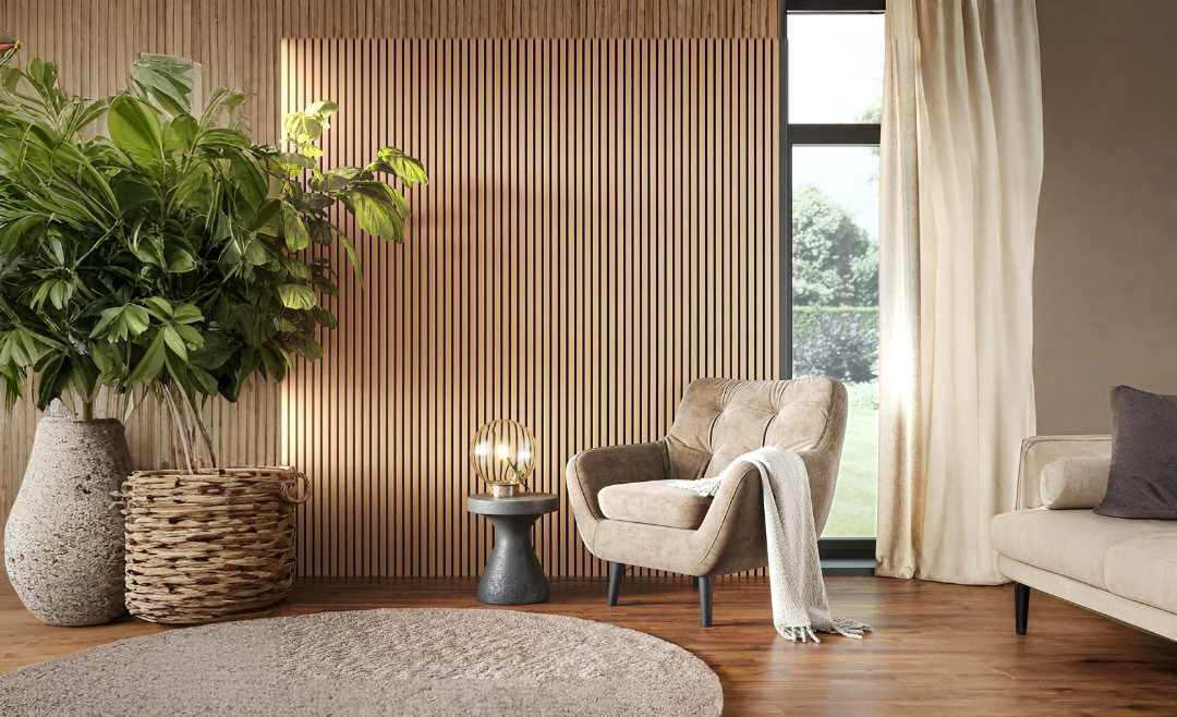 Acoustic Slatted Panels